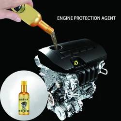 60ml Car Engine Anti-Wear Agent Protective Engine Oil Additive Jitter Eliminator Oil Fine Additive Reduce Fuel Consumptio