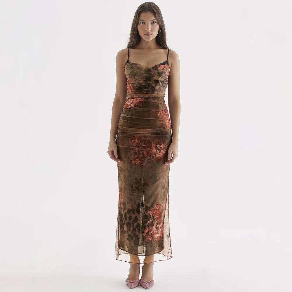 Women's Mesh Printe… - image