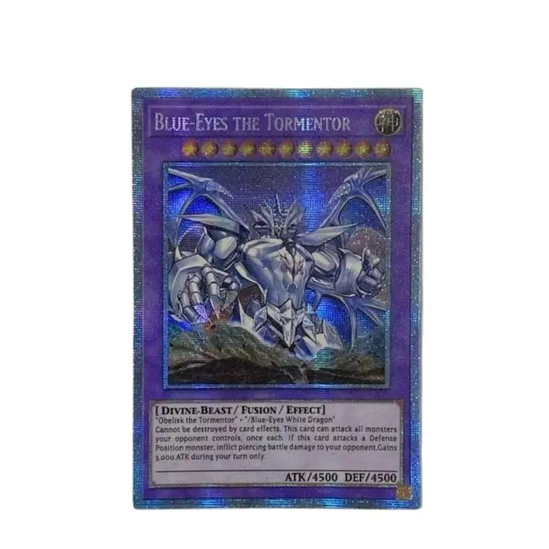 Yu-Gi-Oh TCG G4/PrismaticSecret rzadki niebieski spogląda na dręczyciela japońsko-angielska wersja kartę kolekcji Hobby (nieoryginalny)