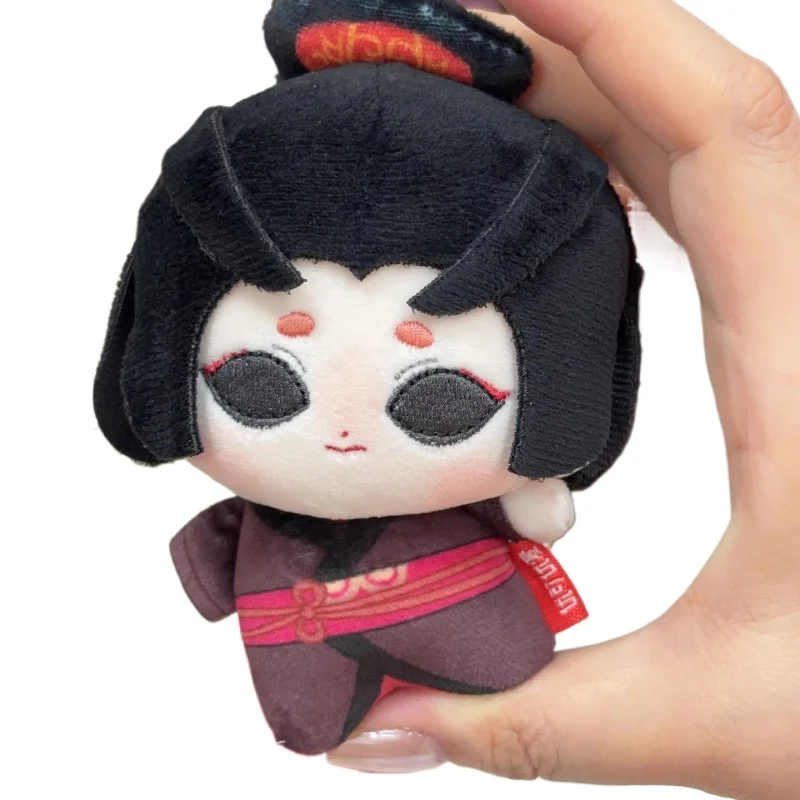 10cm anime jogo identidade v algodão boneca michiko kawaii cosplay adereços gueixa mini macio plushies brinquedo figuras fãs coleção presente