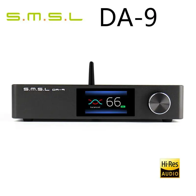 SMSL DA-9 High Quality Power Amplifier Bluetooth 5.0 Amp APT- X Support DA9 with Remote Control Hifi AMP