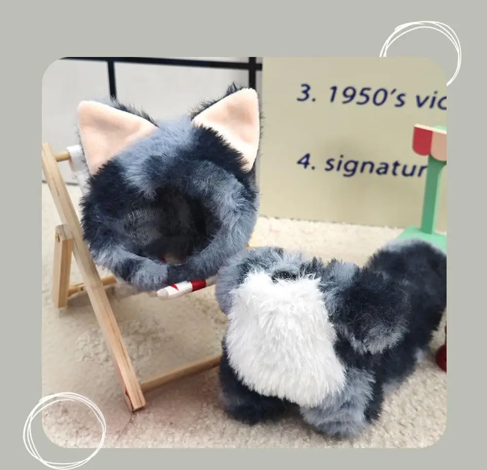 Pakaian hewan, kostum kasual, rok, pakaian mewah, pakaian bayi, gaun boneka lucu 17cm, aksesoris pakaian boneka mewah