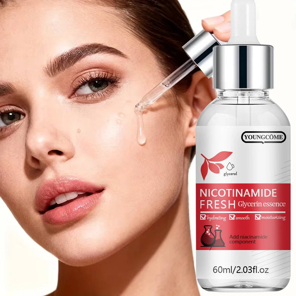 

Эссенция с ниацинамидом и глицерином - увлажняющая и успокаивающая сыворотка, придающая коже более светлый вид, для ежедневного ухода за кожей - легкая и освежающая.