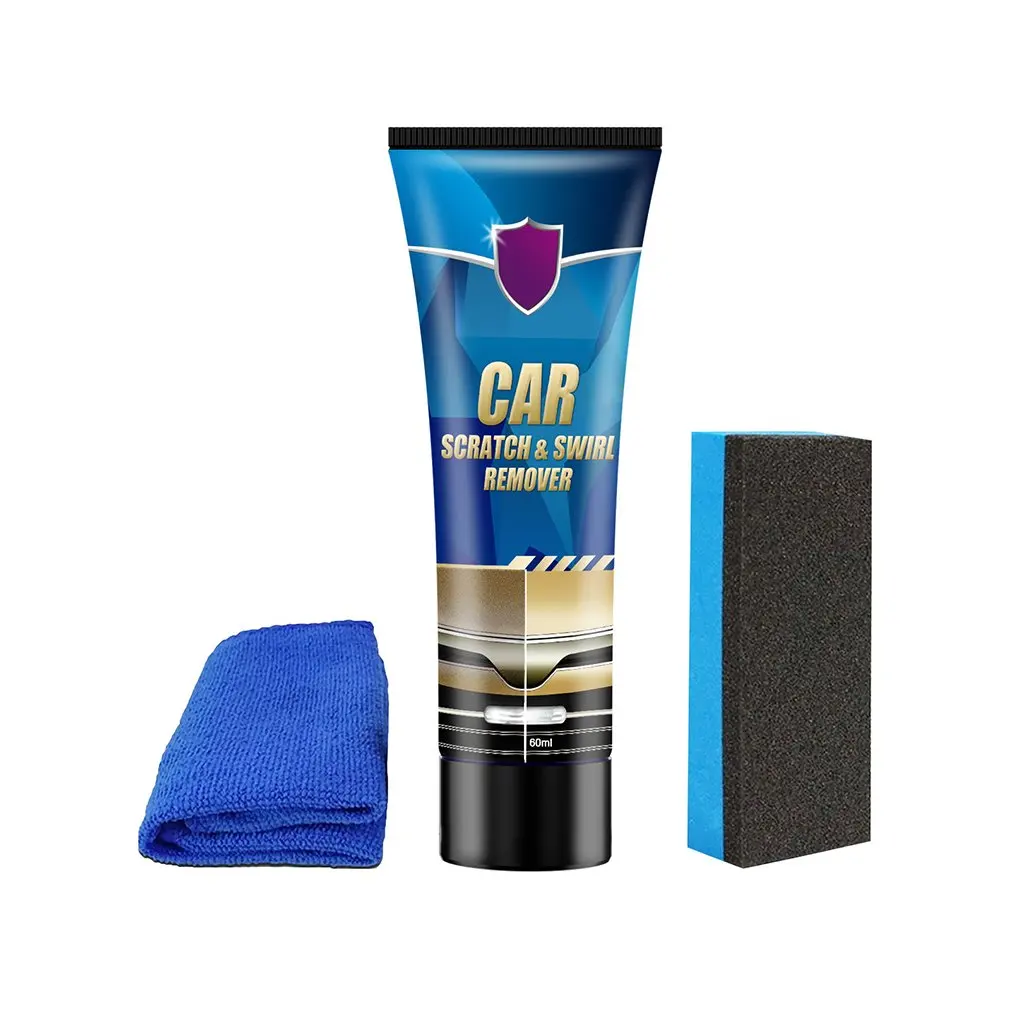 

Car Scratch Repair Cream Auto Body Paint Scratches Remover Kit Polishing Wax Swirl Removing Repair Tool Car Care Accessories