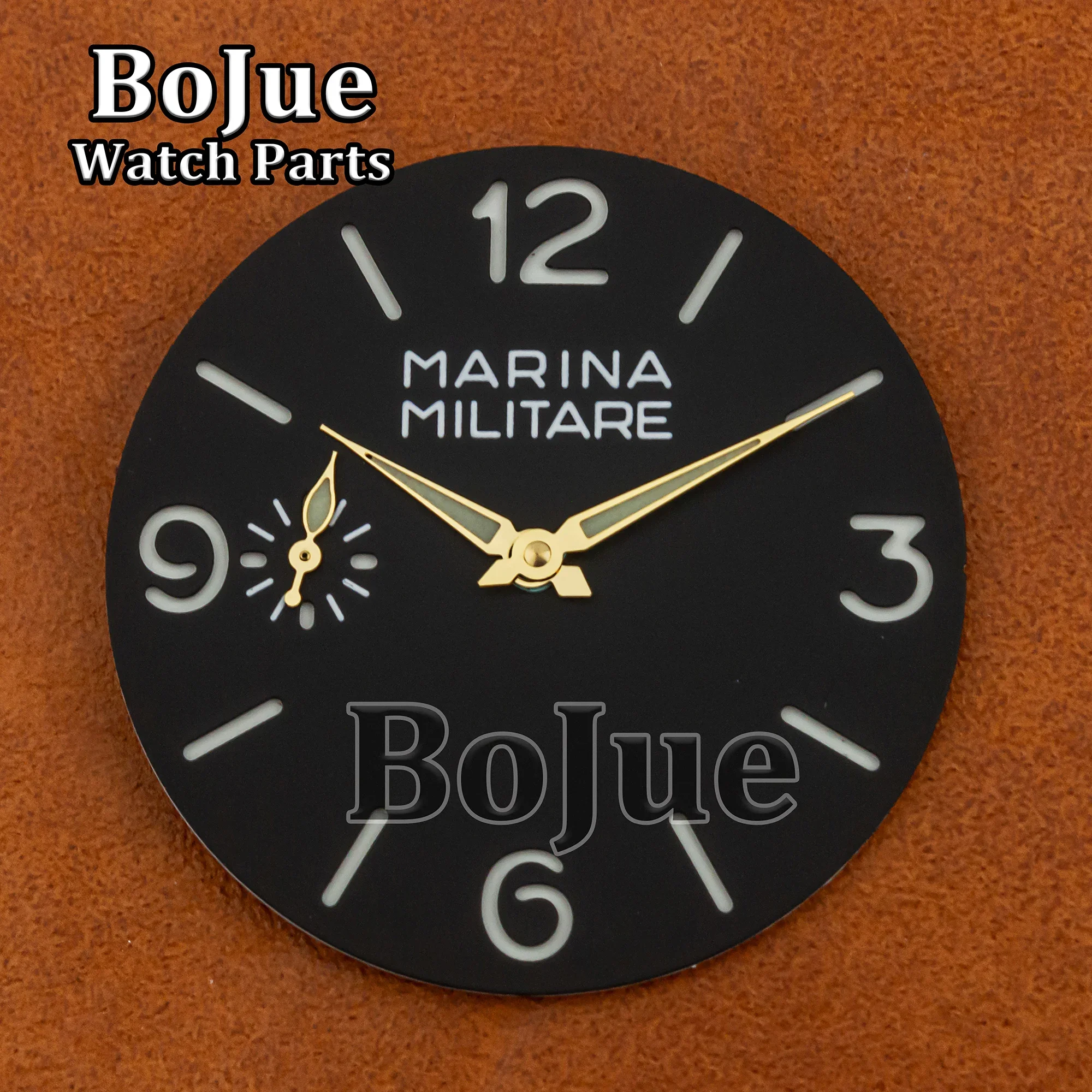 39 мм винтажные часы Restro, циферблат, стрелки, указатели, иглы для PAM 6152 6154, чехол ETA 6497 ST3600, аксессуары для ремонта механизма