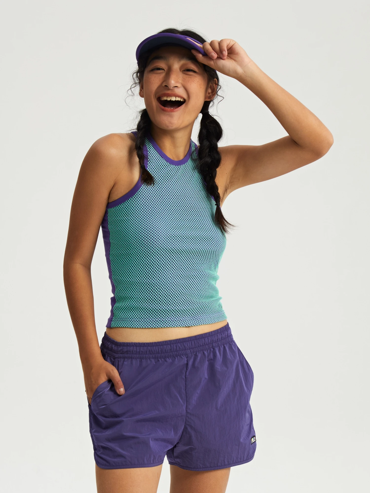 

Oneup Women's Sports Vest American Style Yoga Outdoor Running Hiking Mountain Climbing Summer Outerwear Slim Fit Top