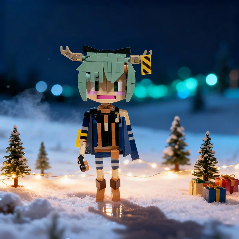 

203 детали MOC Ideas CUUSOO: Конструктор «Соевое молоко» для VTuber'ов, развивающая игрушка, рождественский подарок для детей