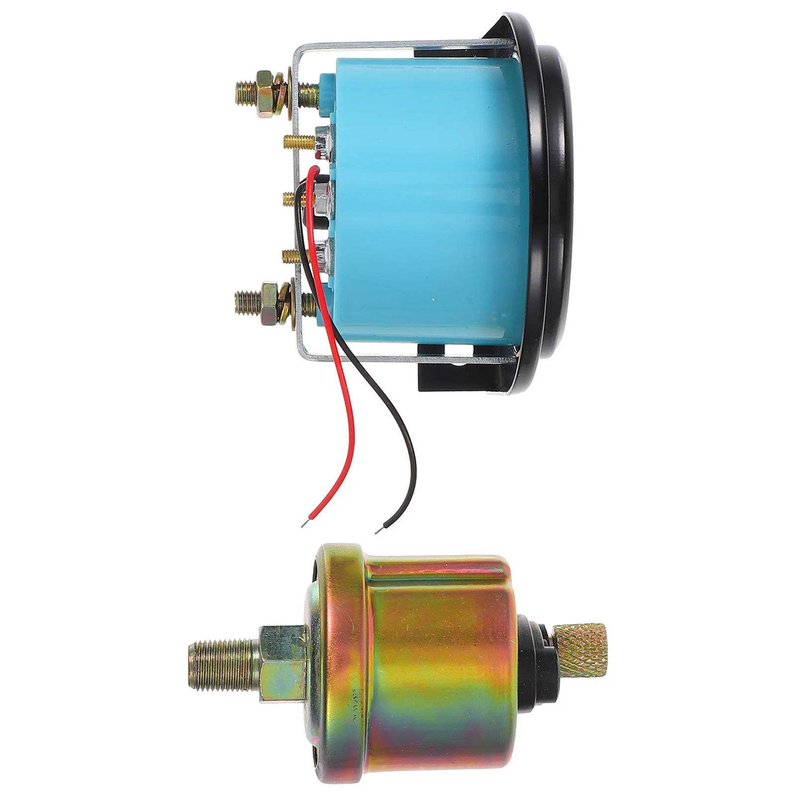 

Oil Pressure Gauge 52mm 12V Auto Oil Press Gauge High Precision Real-Time Monitoring Reliable ABS Plastic Iron Construction