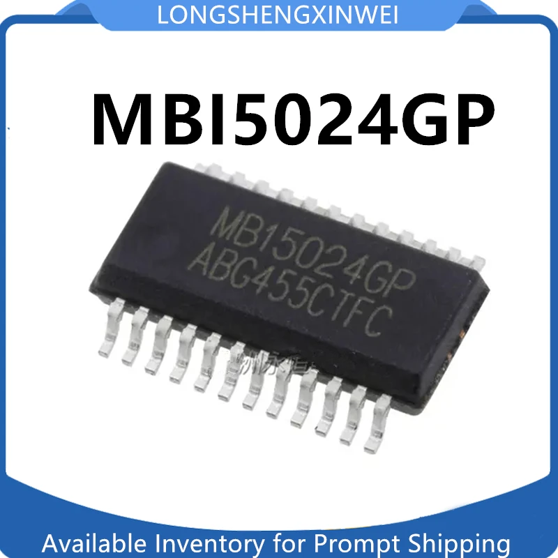 1PCS MBI5024GP MB15024GP Narrow Body SSOP24 New Constant Current Drive IC LED Display Chip