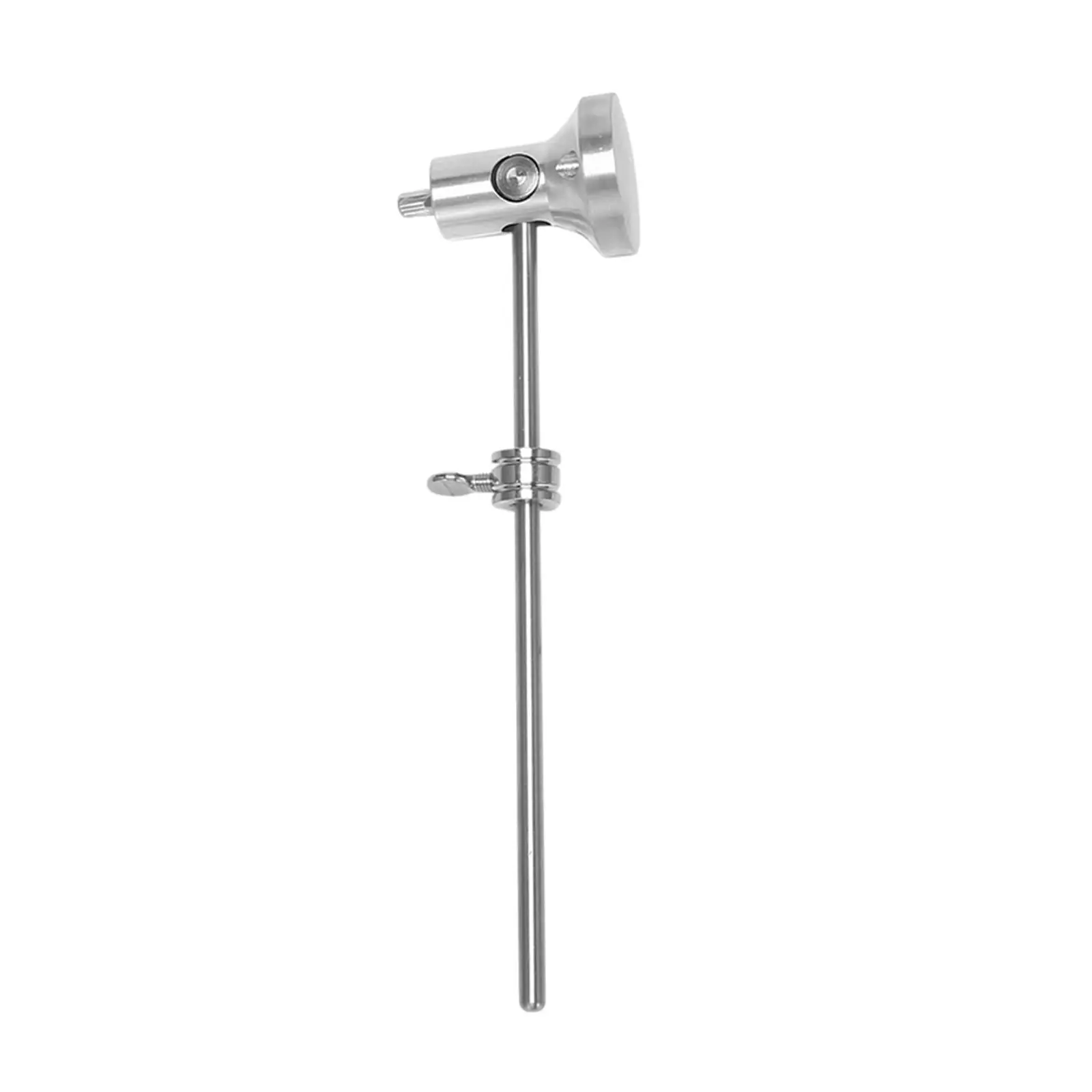 Bass Drum Beater Aluminum Alloy Adjustable Percussion Hammer Durable Mallet Drum Accessories for Practice and Gigs