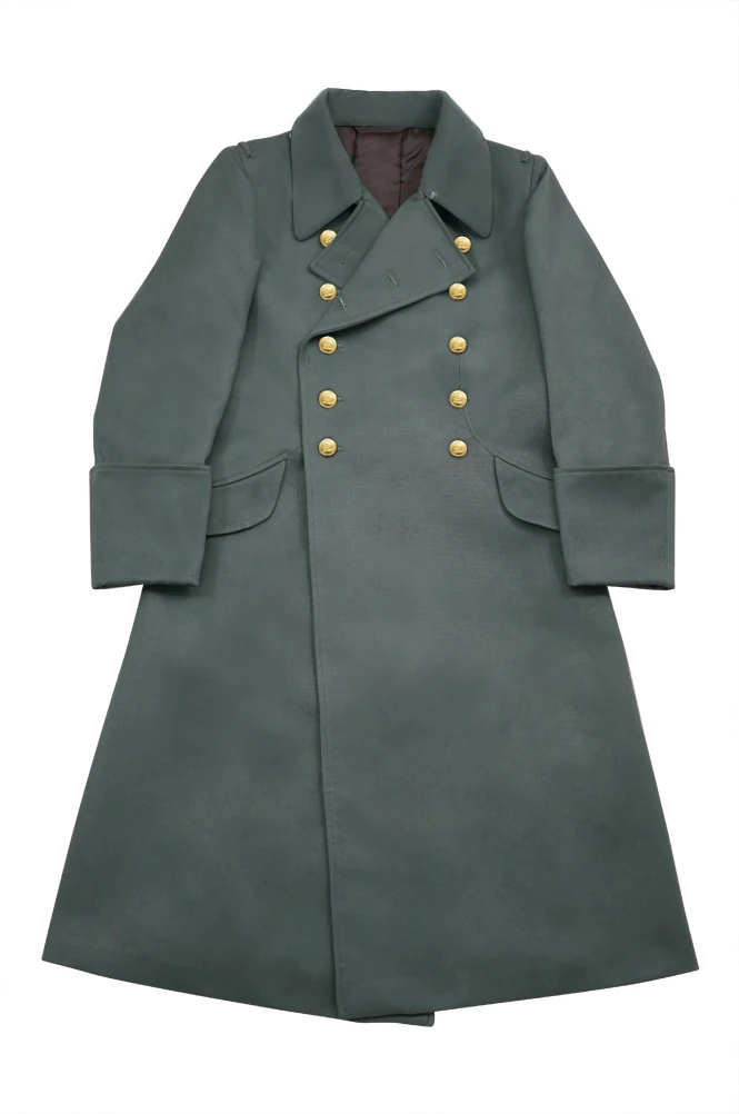 GUGK-004สงครามโลกครั้งที่สองเยอรมัน M40 Kriegsmarine Coastal Officer Gabardine Greatcoat