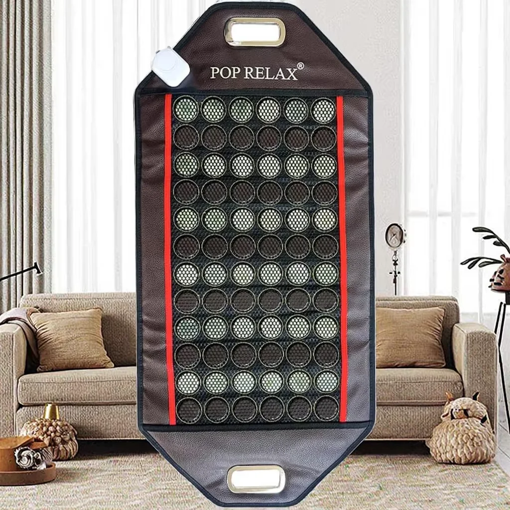 Nueva llegada Corea almohadillas térmicas turmalina Jade Bio Mat terapia de masaje corporal cuidado de la salud colchón precio EE. UU. Stock
