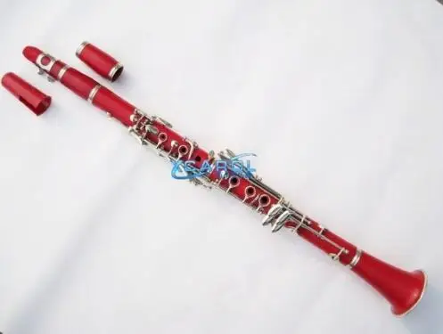 High-grade ABS Soprano Clarinet Bb Red Great Material