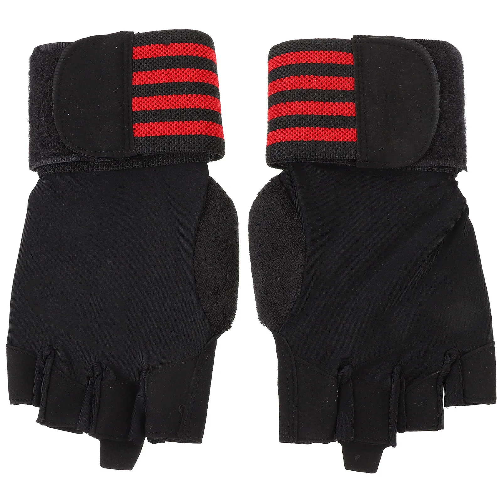 

1Pair Stylish Lightweight Cycling Gloves Half Finger Breathable Sweat Absorbing Non-Slip Outdoor Gloves Unisex