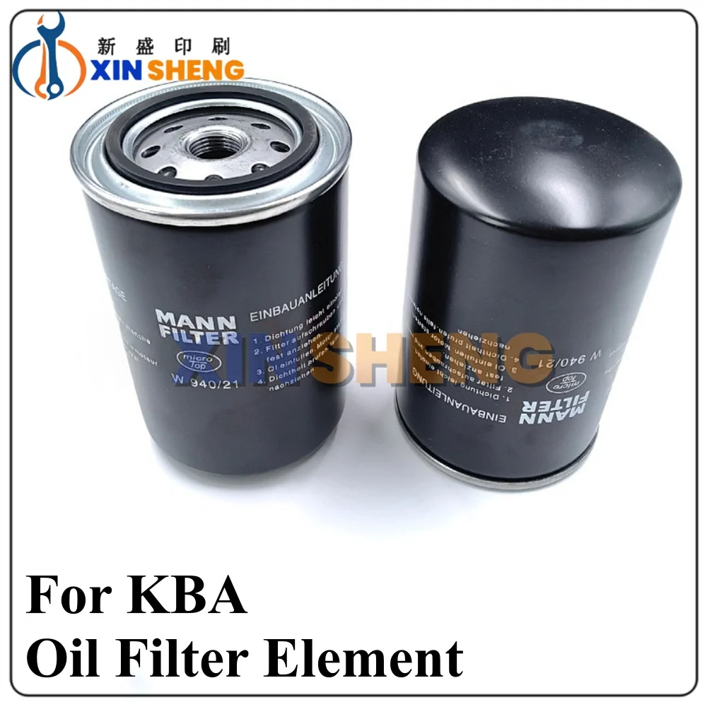 

High Quality KBA 105 142 Printing Machine Oil Filter W940 21 145 Oil Filter 162 Filter
