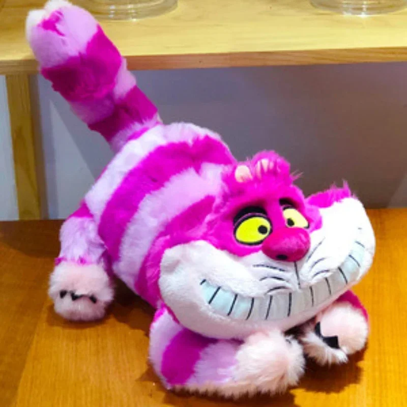 35cm Disney Alice in Wonderland Cheshire Cat Large Soft Stuffed Animal Doll Cartoon Classic Plush Toys Brithday Christmas Gift