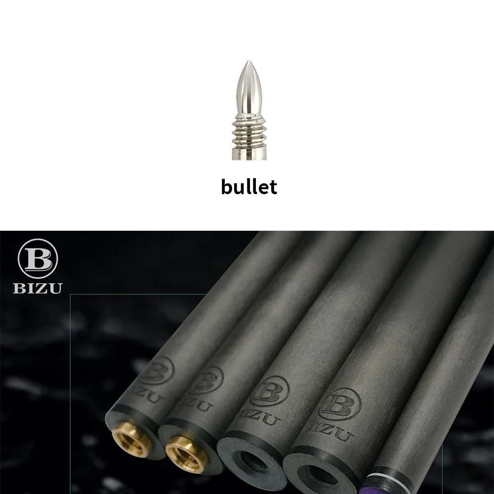 BIZU カーボンファイバースヌーカーキューシャフト 12.5 ミリメートル