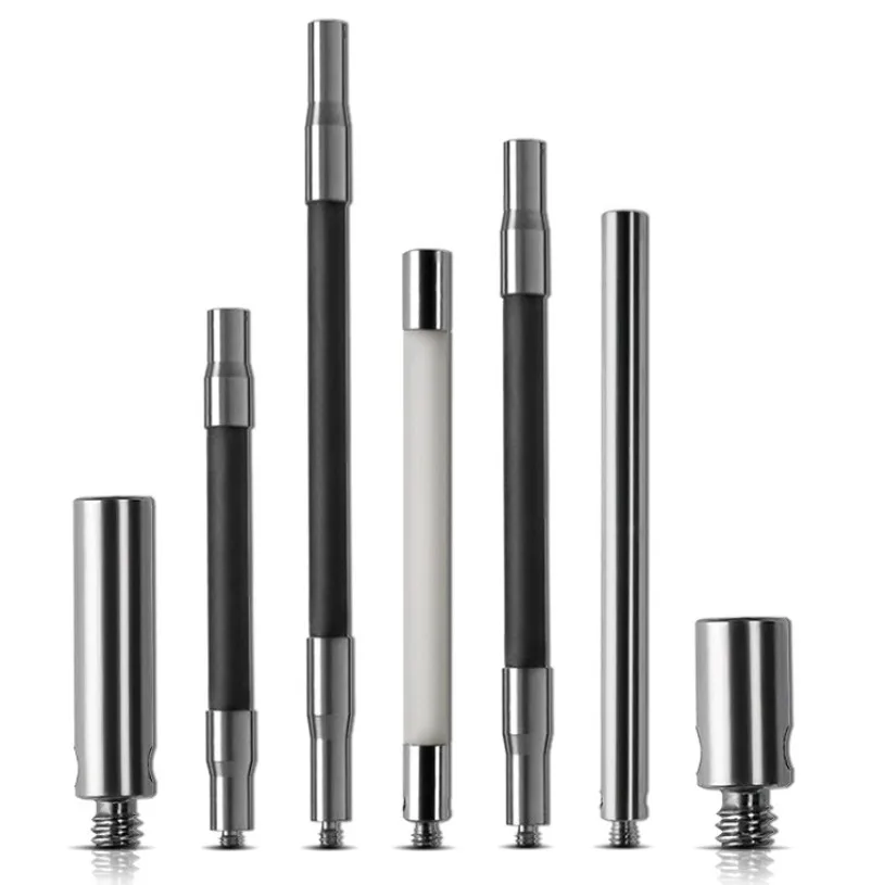 M2M3M4 Thread Three Coordinates Stylus Carbon Fiber Extension Rod Stainless Steel Extension Pole for Renishaw