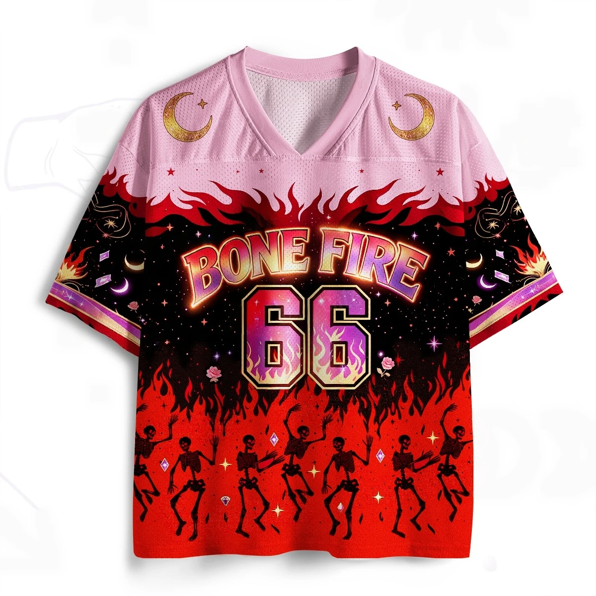2026 Hotsale Vintage Witch Coven Mesh Jersey, Girls Will Be Girls Graphic Unisex V-Neck Sports Tee, Halloween Gothic Streetwear