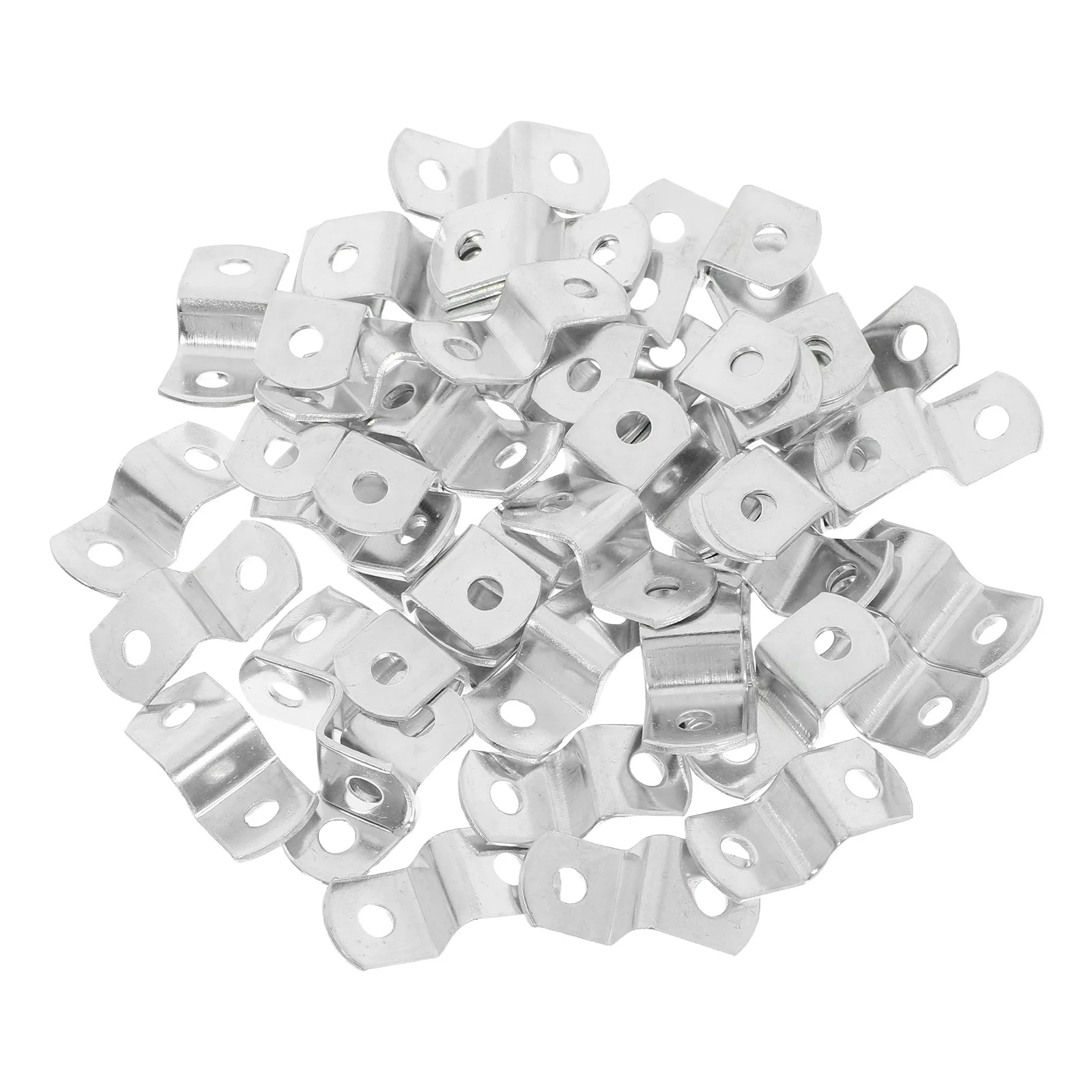 50 قطعة رمز الزاوية: مشابك الإطار المعدني على شكل Z لأدوات تأطير الصور ذات الفتحة المزدوجة ومشابك أجهزة تركيب الأعمال الفنية #6