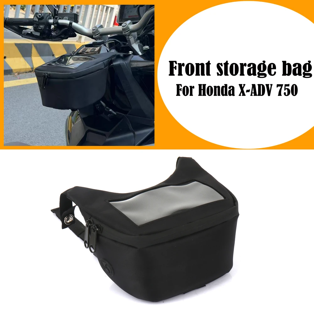 

Motorcycle Storage Bags For Honda XADV750 X-ADV 750 2017 2018 2019 2020-2025 Scooter Tunnel Tank Bag Accessories