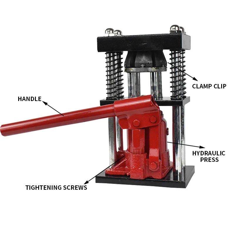 Spraying Pipe Presser Manual Portable Hydraulic Press Spray Agricultural High Pressure Hose Joint Withholding machine