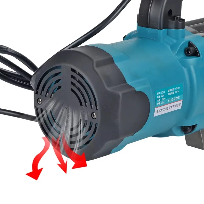 

Электрический станок для резки арматуры GQ-22T