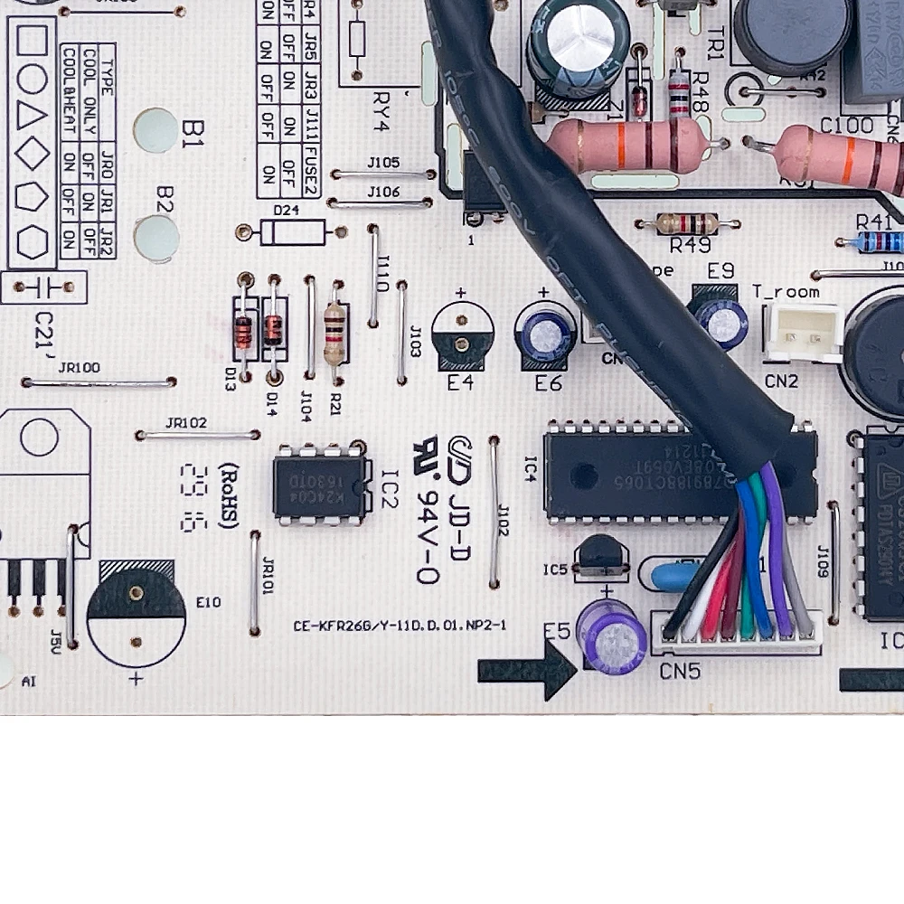 New For Midea Air Conditioner Indoor Unit Control Board CE-KFR26G/Y-11D.D.01.NP2-1 Circuit PCB 17122000007852 Conditioning Parts