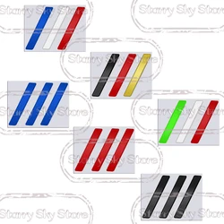 Decorative Strips /// Emblem Car Metal Badge Logo Body Decals Rear Sticker For PEUGEOT 106 107 108 206 207 208 3 GT LINE Rifter