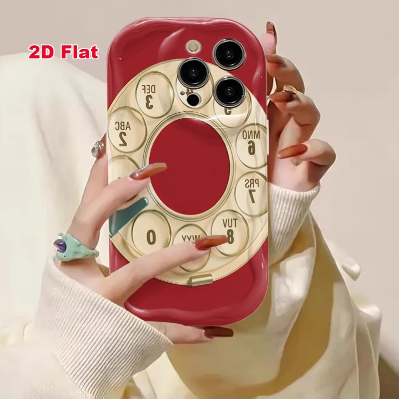 2D Flat Soft Silicone Phone Case For iPhone 18Promax 18Pro 17Promax 17 16Promax 16 15 14 13 12 11 XSmax X/XS Shockproof Transparent Funda Cover