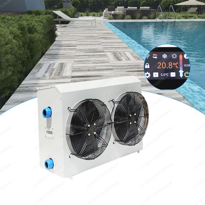 3.6-36 kw low noise above ground Wifi control swimming pool heat pump water heater cooler chiller 110v 220v 50hz 60hz