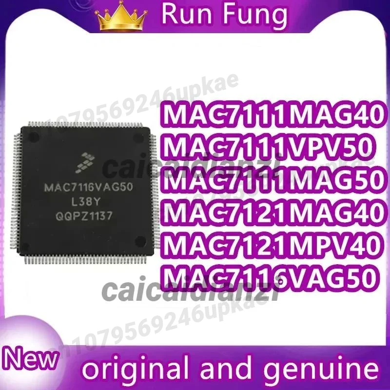 

MAC7116VAG50 MAC7111MAG40 MAC7111MAG50 MAC7111VPV50 MAC7121MAG40 MAC7121MPV40 QFP-144 Microcontroller chip 1pcs New