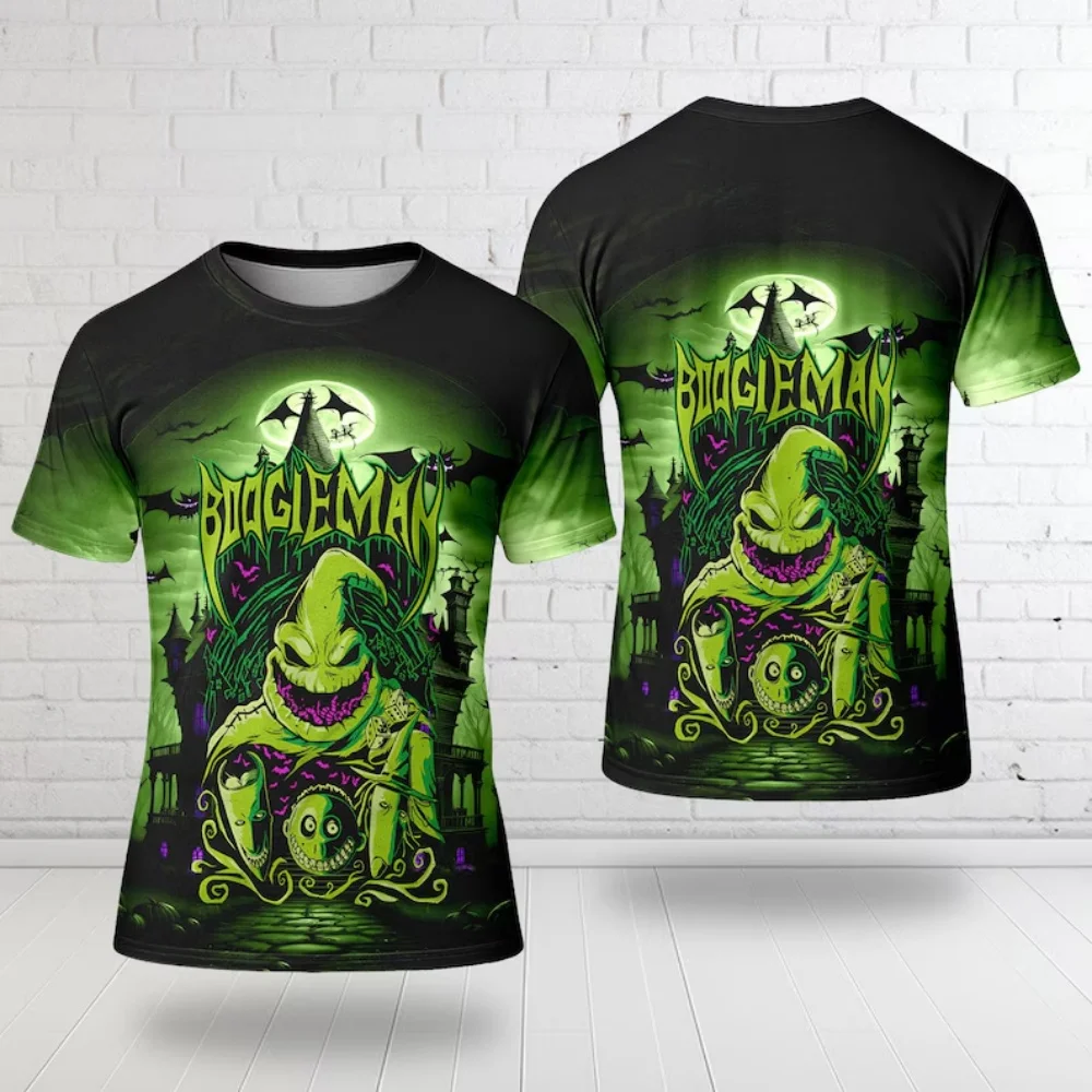 

Oogie Boogie 3D Adult Kid T-shirt, the Nightmare Before Christmas Character All Over Print Shirt, Horror Movie Halloween 3D Tee