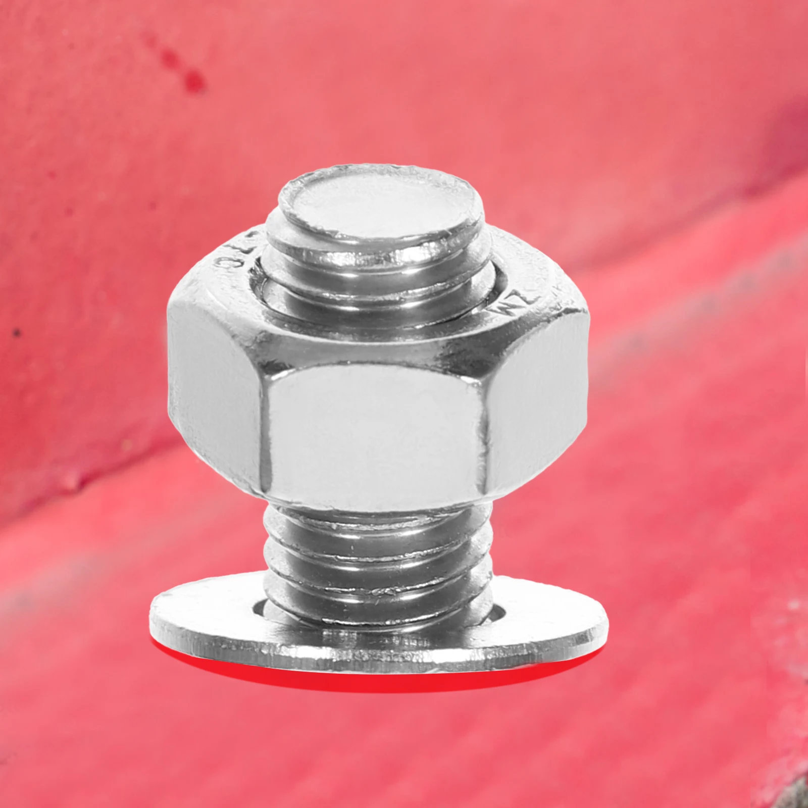 

20 Pcs Metric Bolts Hexagon Screw Set Stainless Steel Screws Nuts Washers Flat Head Hardware Kit for Mounting Fixtures