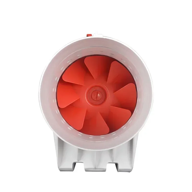 Desktop 220v Low Noise Circular Duct Fan For Exhaust Large Air Volume Exhaust Fan