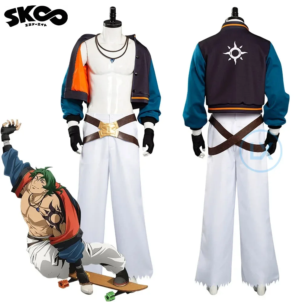 In stock Anime SK8 the Infinity Joe/Kojirou Nanjou Cosplay Costume Halloween Carnival Costumes For Men Full Set