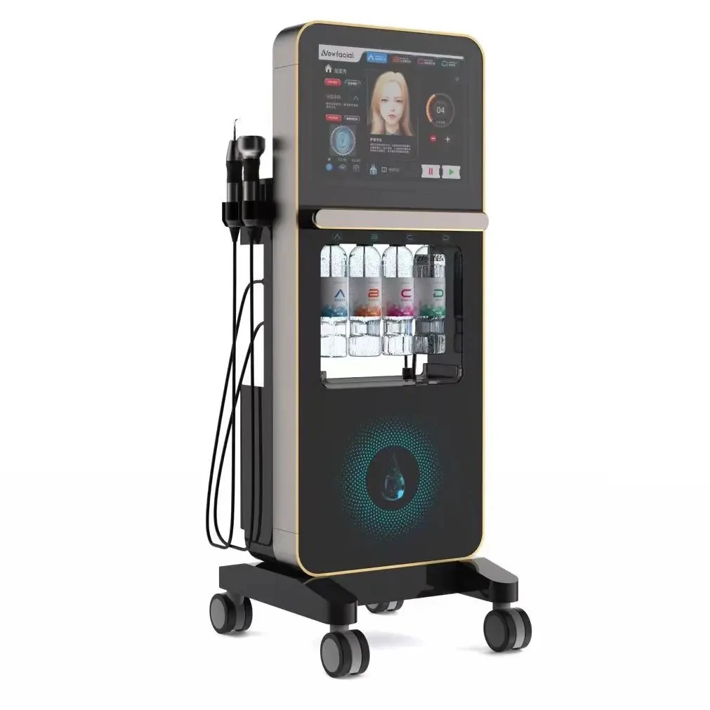 Máquina de microdermoabrasión Facial Vertical multifuncional, máquina de microdermoabrasión, rejuvenecimiento de la piel, blanqueamiento de la piel, chorro de oxígeno