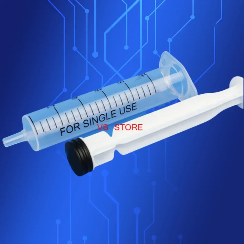 Free Shipping 10ml/10cc Luer Lock Dispensing Syringes Glue Dispenser Manual Syringe