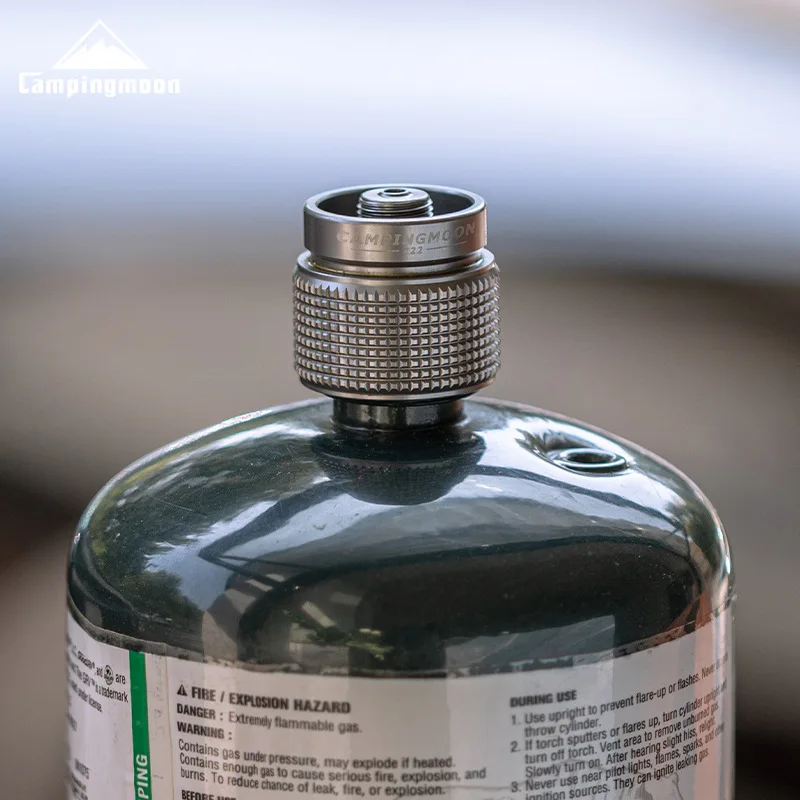 

Адаптер CAMPINGMOON Z22IPE для преобразования пропанового газового баллона, из алюминиевого сплава, для установки на походную плиту, портативный адаптер для кемпинга на открытом воздухе.