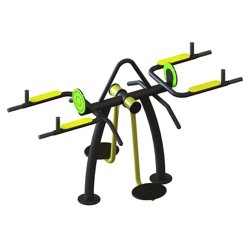 

Multifunctional outdoor fitness equipment, combined fitness path, two-position pendulum, combined parallel bar waist twister