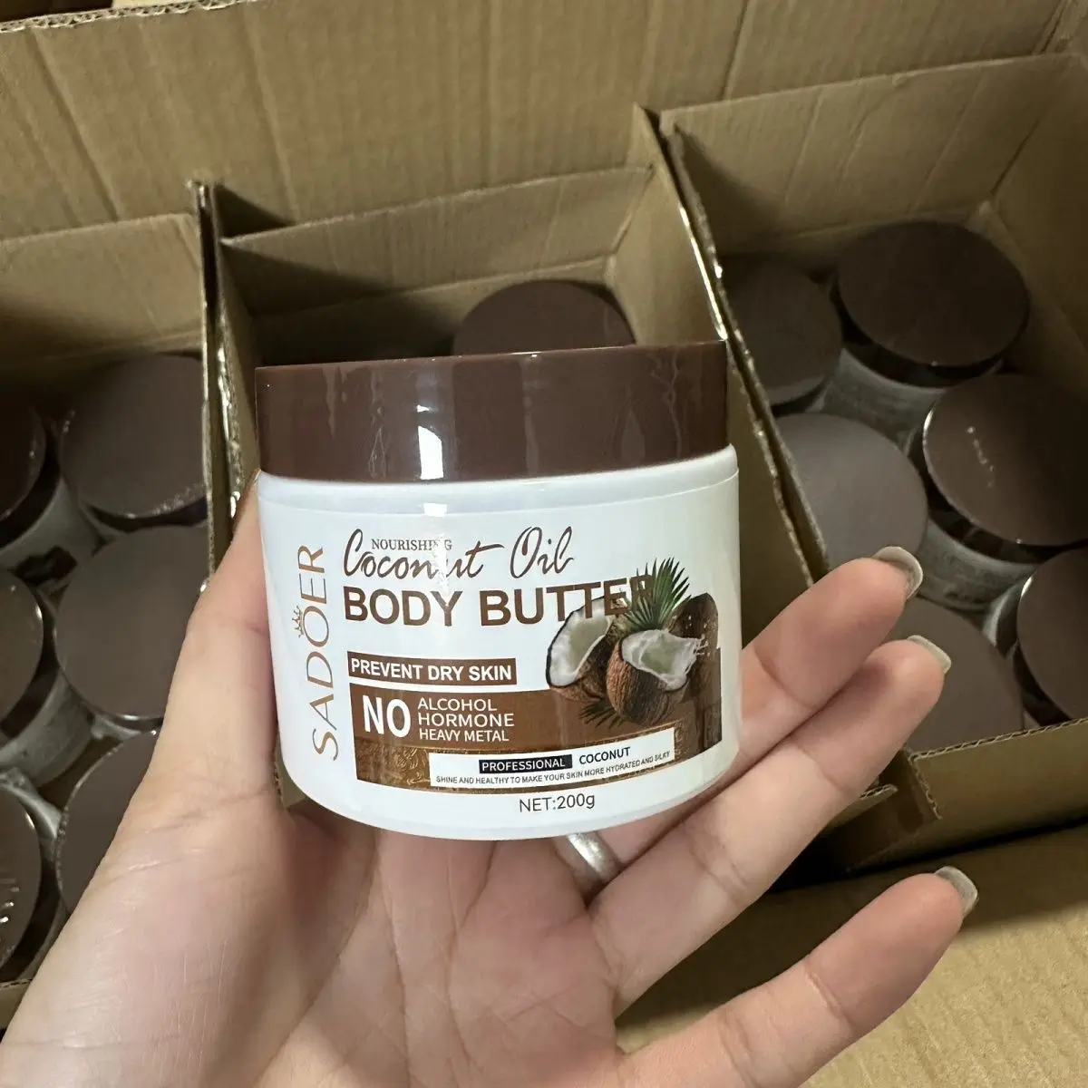 

Coconut Butter Ultra Nourishing Cream - Cold-Pressed Hydration, Non-Greasy Body Rescue Balm​