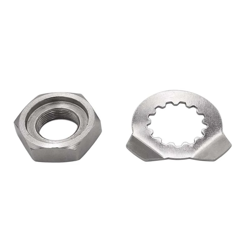 

Excellent-Motorcycle Front Sprocket Nut And Washer Lock Kit For YAMAHA Raptor 660R YFM660R ATV Motorcycle Accessories