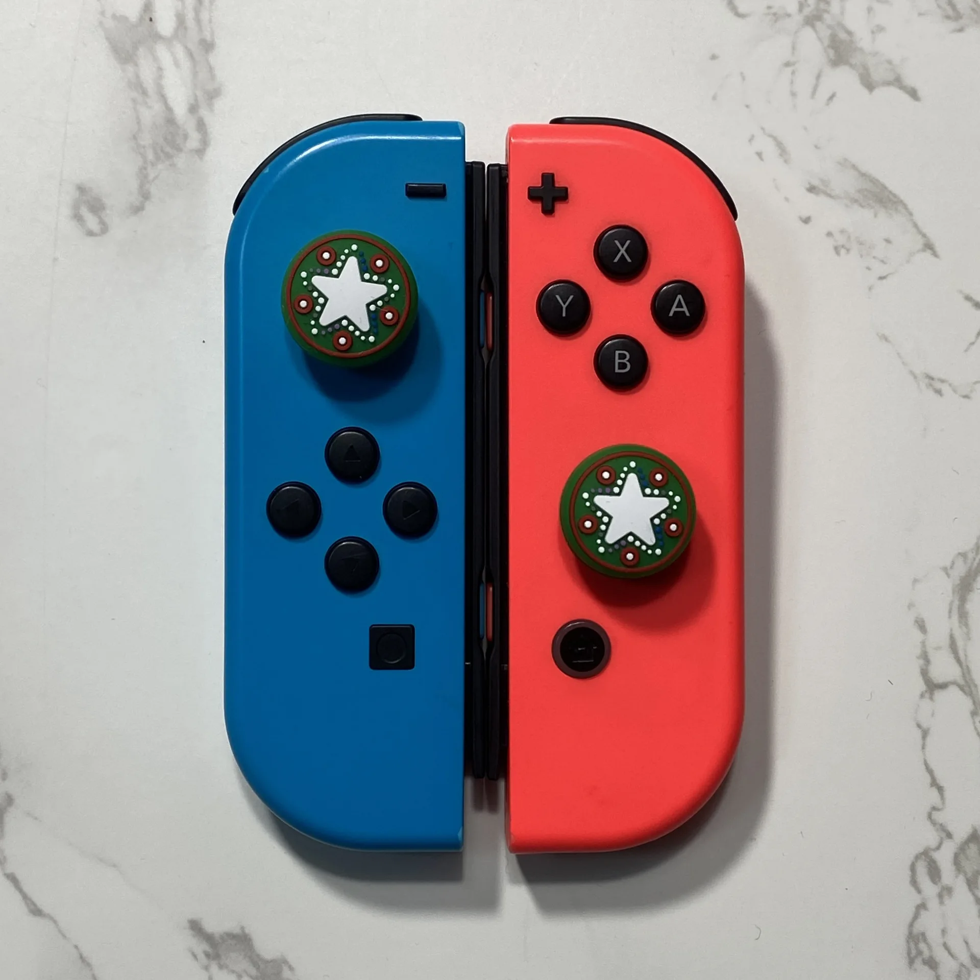 Analógico Polegar Stick Grip Caps, Joystick Capa Protetora Acessórios, Compatível com Nintendo Switch OLED, Lite, 10pcs