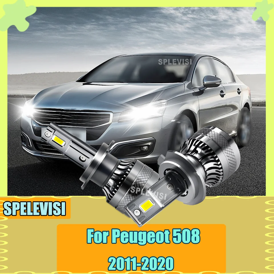 

H7 Car LED Headlight durable and reliable LED Lights 20000LM For Peugeot 508 2011 2012 2013 2014 2015 2016 2017 2018 2019 2020