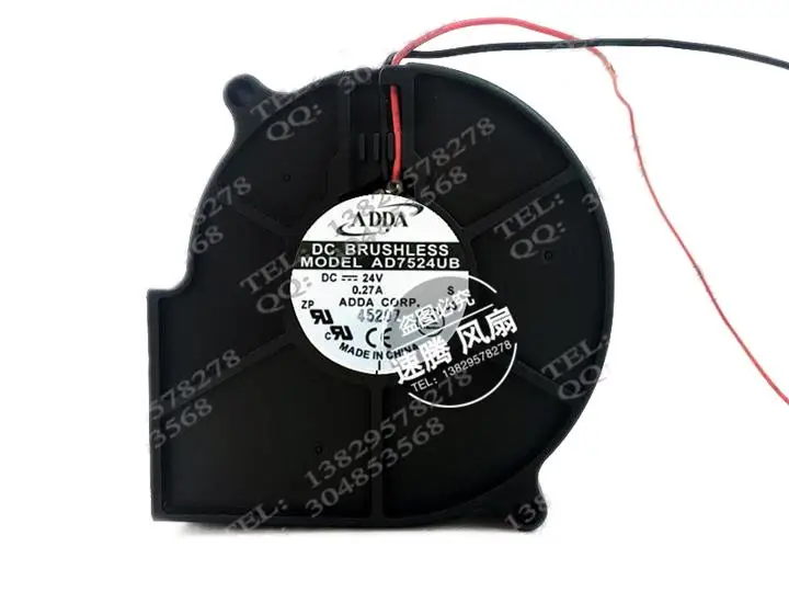 AD7524UB   DC Blower Fan Ventilation Cooling 24V7530