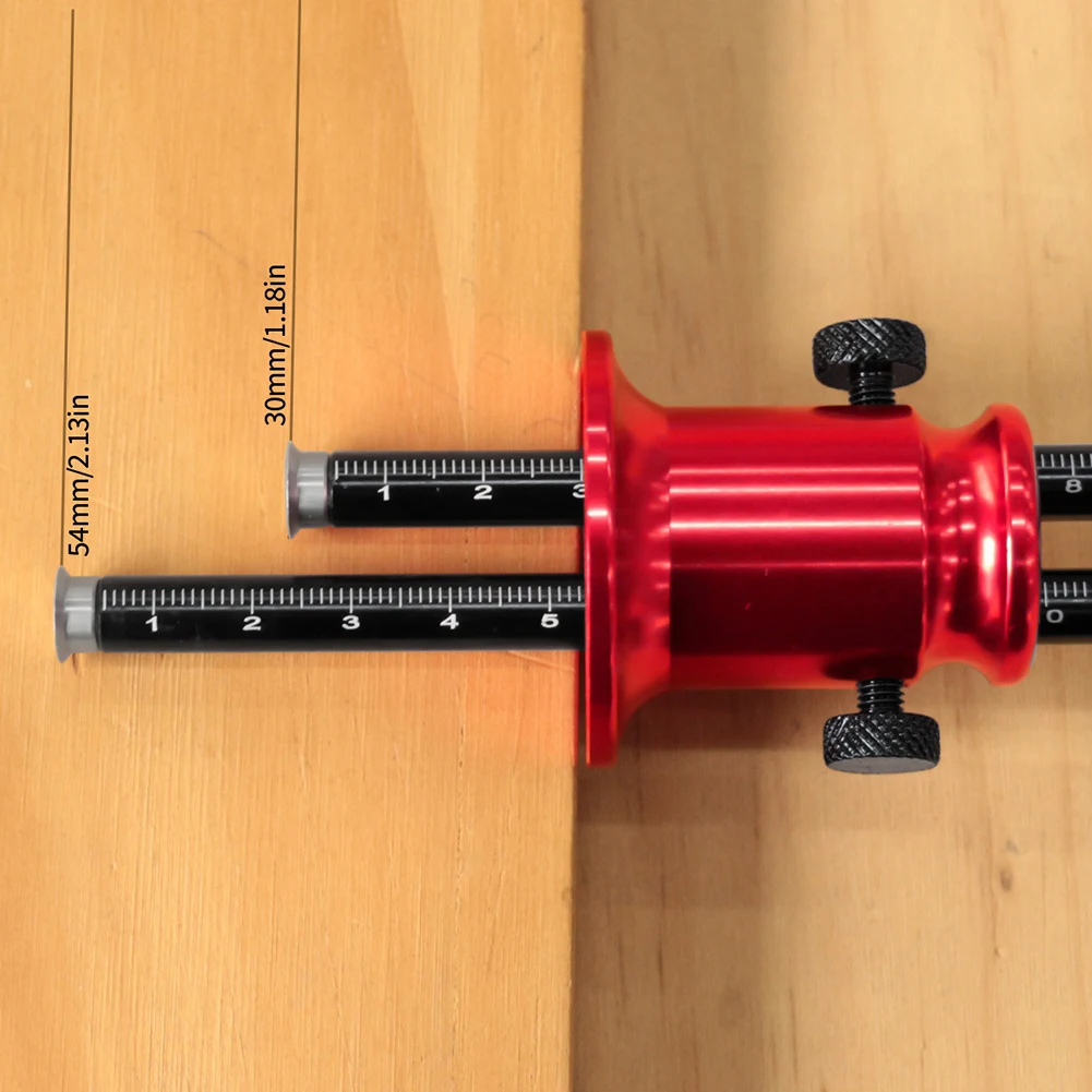 

Tool For Precise Marking Wheel Marking Gauge Double Head Tool Aluminum Alloy Enhanced Workflow Lightweight Construction