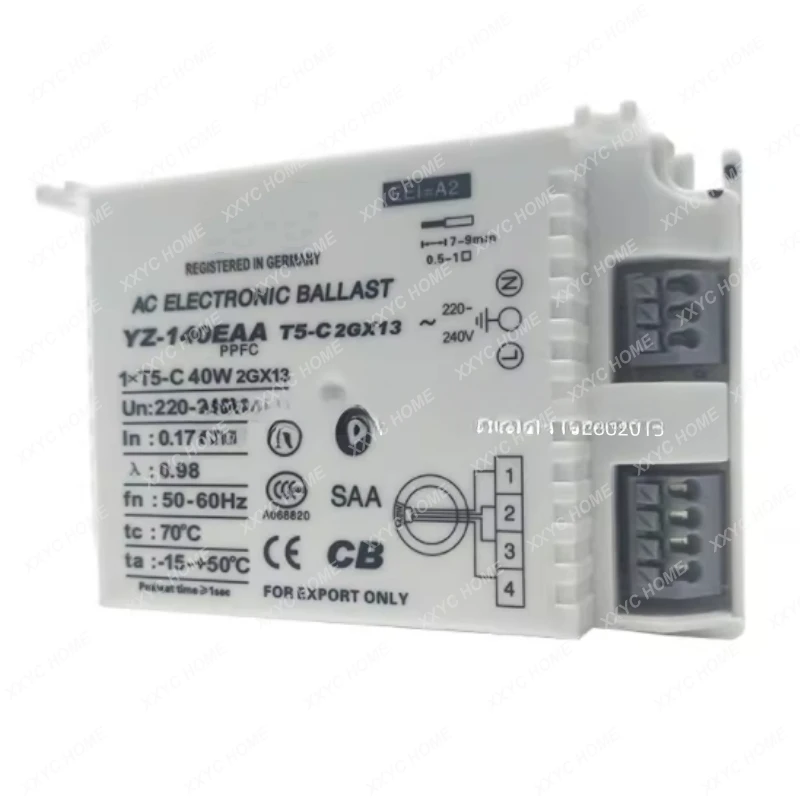 

YZ-140EAA 40W AC 220-240V Fluorescent Lamp Electronic Ballast For T5 Ring Lamp Standard Reator