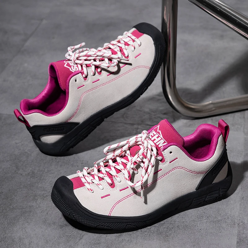 

High Quality Women's Walking Shoes Comfy Wide Toe Hiking Shoes Trekking Shoes For Women Outdoor Non-slip Climbing Sneakers Woman