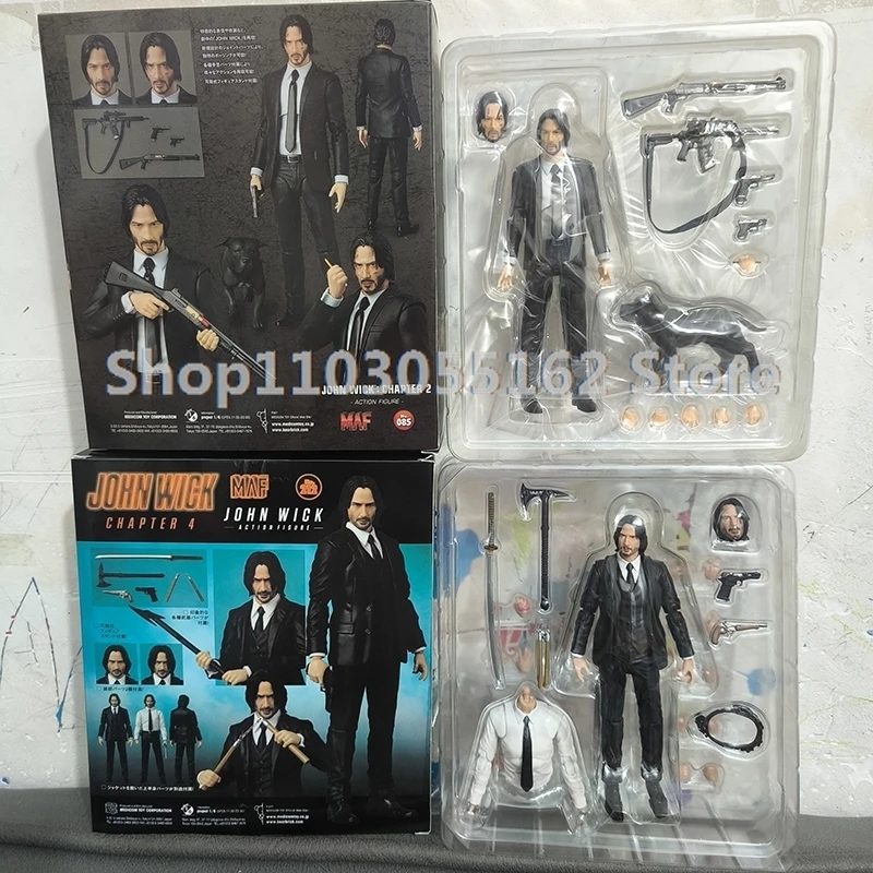 

Mafex 085 JOHN WICK Chapter 2 with Dog Figure Chapter 4Mafex 212 John Wick Action Figure Figure Model Toys Dolls Birthday Gift