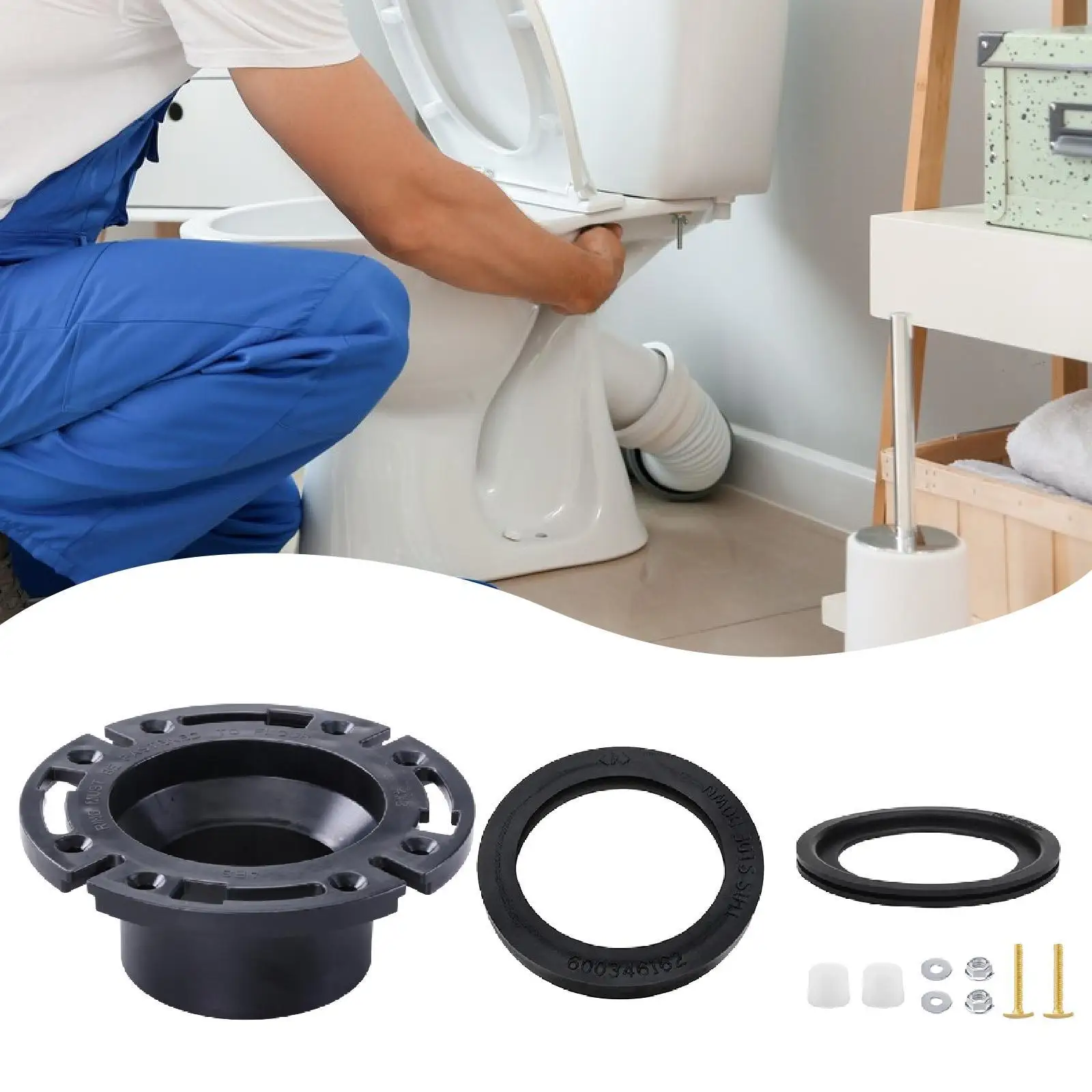 RV toiletflensafdichtingsset 385345892 RV toiletonderdelen voor RV 300 310 320